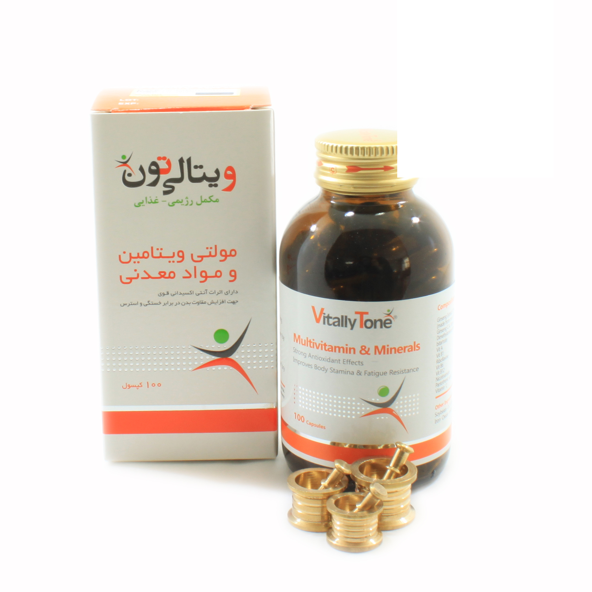 کپسول مولتی ویتامین  ویتالی تون 60 عددی